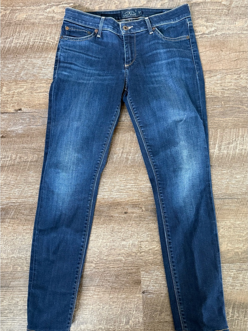 Classic Women’s  Dark Blue Slim Fit Jeans